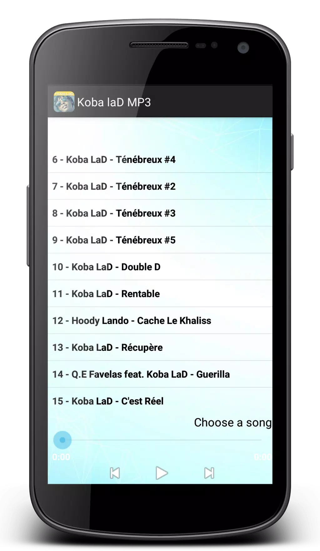 Koba LaD MP3 APK pour Android Télécharger