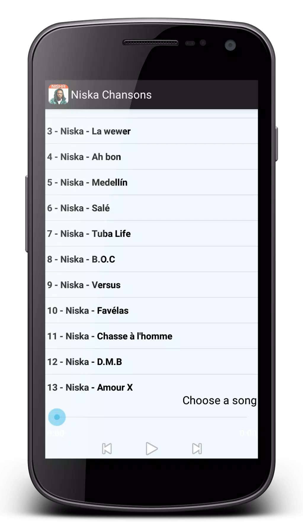 Niska Chansons APK pour Android Télécharger