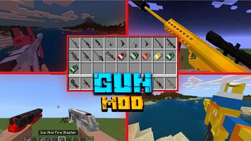 Gun Mod for Minecraft الملصق