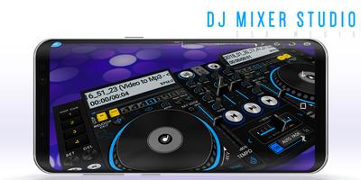 DJ Mixer Studio Affiche