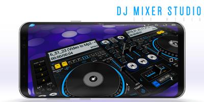 DJ Mixer Studio Poster