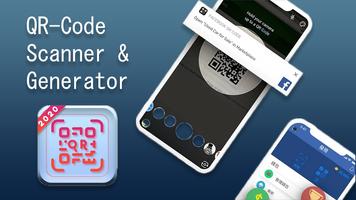 QR-Code-Scanner 2020 - QR und Barcode-Generator Plakat