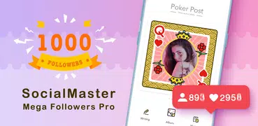 SocialMaster - Mega Followers Pro