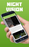 Night Vision Texture Pack MCPE penulis hantaran