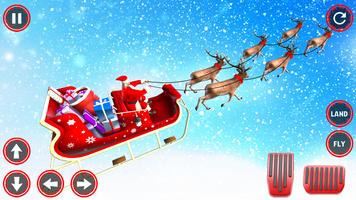 Santa Gift Delivery Christmas poster