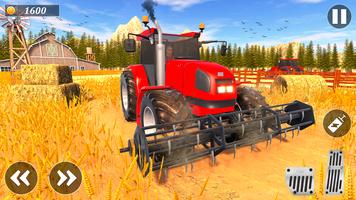 Real Tractor Driving Sim 2022 Affiche