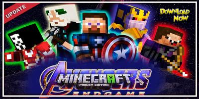 Superheroes for Minecraft PE poster