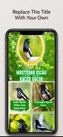 Masteran Kicau Burung Kacer Affiche