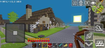 Voxel Mini Craft Build Nether screenshot 1