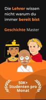 Geschichte Master - Schüler Plakat