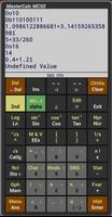 برنامه‌نما MC50 Programmable Calculator عکس از صفحه