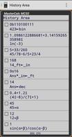 MC50 Programmable Calculator تصوير الشاشة 2