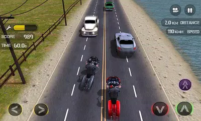 Скачать Race the Traffic Moto XAPK