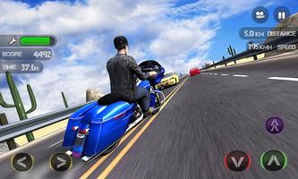 Race the Traffic Moto скриншот 2