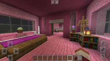 Mod Barbie Pink Map House MCPE screenshot 3