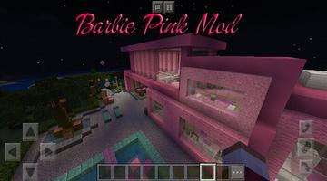 Mod Barbie Pink Map House MCPE screenshot 1