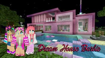 Mod Barbie Pink Map House MCPE screenshot 2