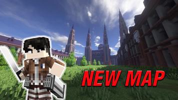 AOT Mod for Minecraft پوسٹر