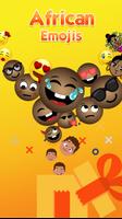 African Emoji Keyboard 2018 - Cute Emoticon পোস্টার