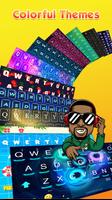 African Emoji Keyboard 2018 - Cute Emoticon Ekran Görüntüsü 2