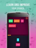 Learn Spanish Frase Game Affiche