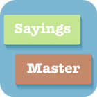 Learn English - Sayings Master Zeichen