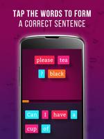 Learn English Sentence Master  Poster
