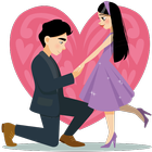 Couple & Love Sticker Pack - New WAStickerApps ícone