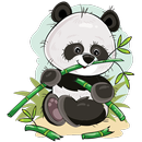 Cute Panda Sticker Pack - WAStickerApps New APK