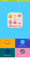Princess WAStickerApps Sticker Pack for WA پوسٹر