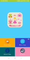 Princess WAStickerApps Sticker Pack for WA Plakat
