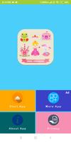 Princess WAStickerApps Sticker Pack for WA plakat