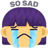 WAStickerApps Sad Sticker Pack for WA Zeichen