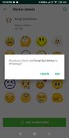 WAStickerApps Sad Sticker Pack for WA Screenshot 2