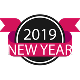 WAStickerApps Happy New Year 2019 Sticker for WA آئیکن