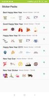 WAStickerApps Happy New Year 2019 Sticker for WA Plakat