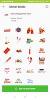 WAStickerApps Happy New Year 2019 Sticker for WA Screenshot 3