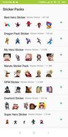 Super Hero WAStickerApps - Sticker Pack for WA الملصق