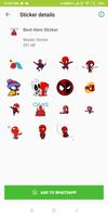 Super Hero WAStickerApps - Sticker Pack for WA تصوير الشاشة 1