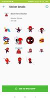 Super Hero WAStickerApps - Sticker Pack for WA imagem de tela 1