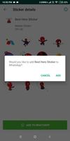 Super Hero WAStickerApps - Sticker Pack for WA تصوير الشاشة 2