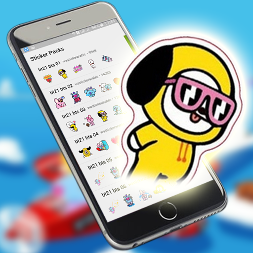 Sticker BT21 BTS WAStickerApps