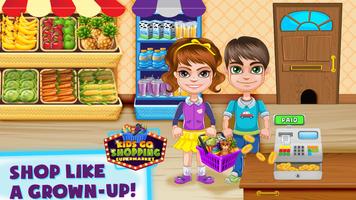 My Supermarket Grocery Town- Stores Shopping Games Affiche