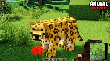 Wild Animal Zoo Mod Minecraft poster