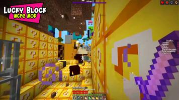 Lucky Block Minecraft Mod Map captura de pantalla 2
