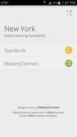 NY State Learning Standards الملصق