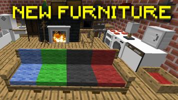 Mod เฟอร์นิเจอร์ for minecraft โปสเตอร์