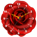 Rose Clock Live Wallpaper APK