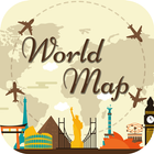 World Map Atlas 2020 icône