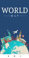 World Map Atlas 2020 Affiche